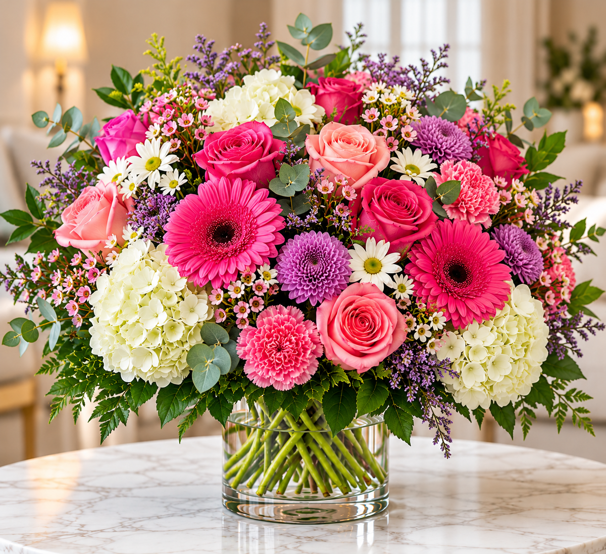 Lavender Bliss floral arrangement by Flowers Planet
