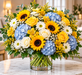 Color Celebration floral arrangement by Flowers Planet