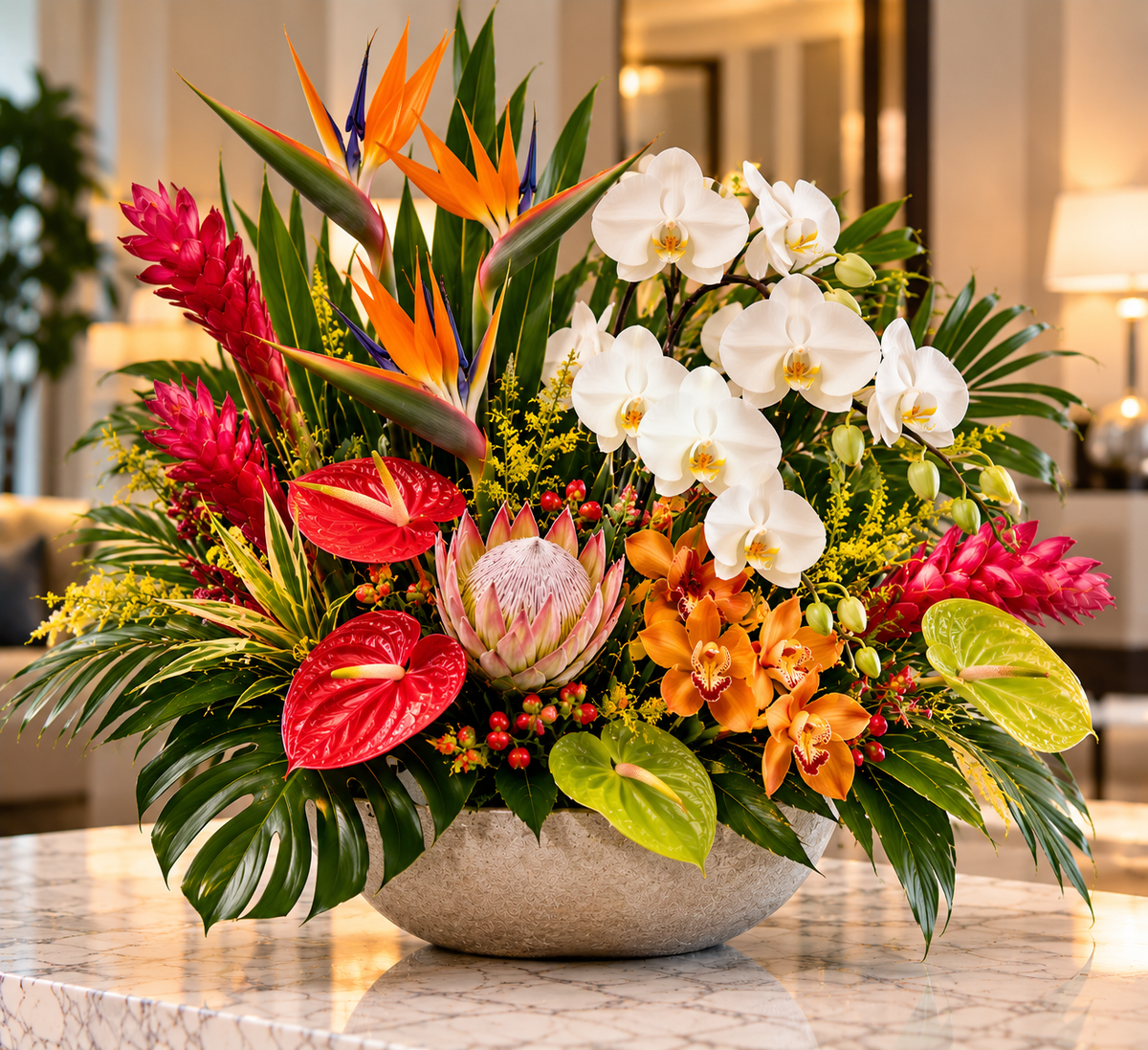 Tropical Paradise Luxe by Flowers Planet