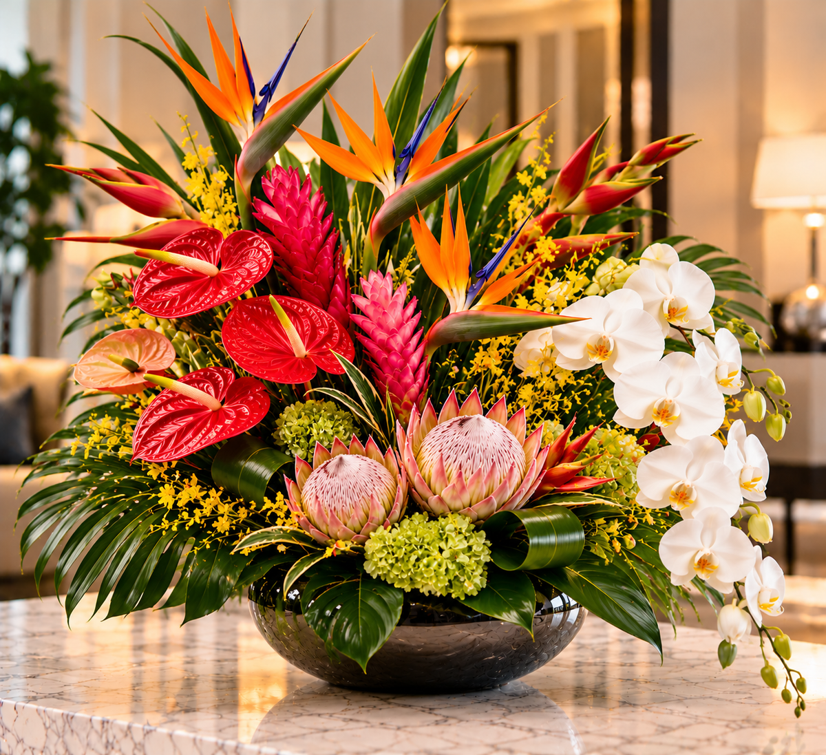 Tropical Chic by Flowers Planet