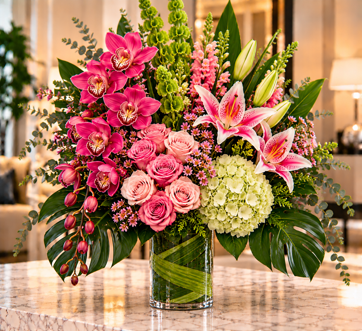 Spring Glow alternate view by Flowers Planet