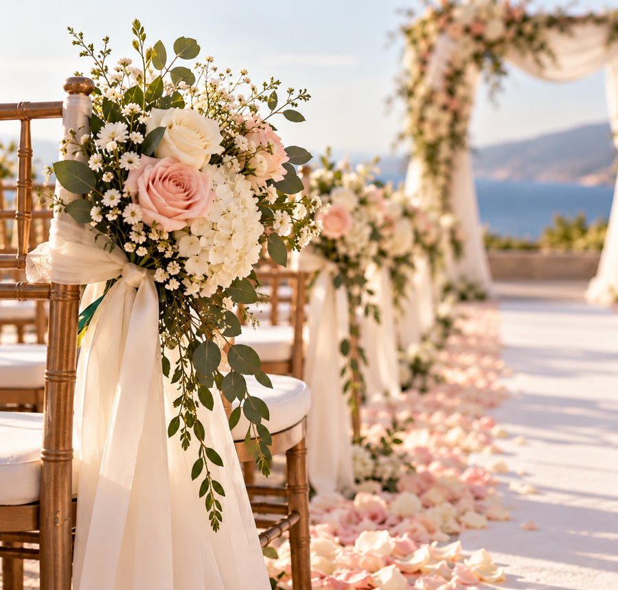 Aisle flowers