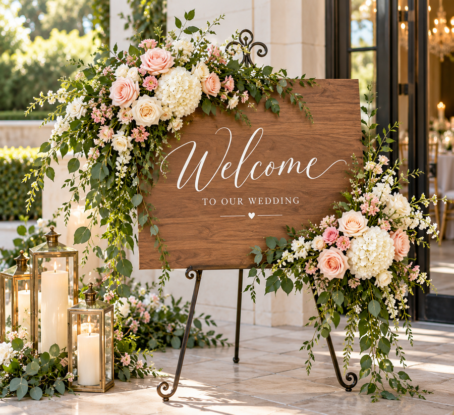 Welcome display