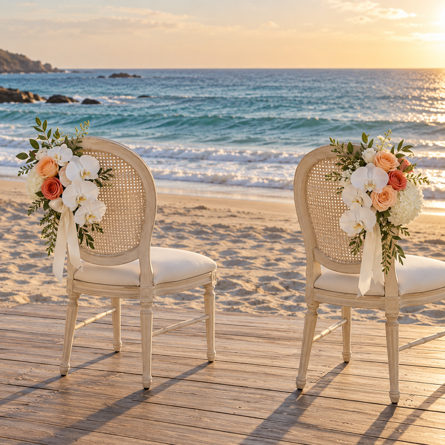 Orchid Chair Flowers