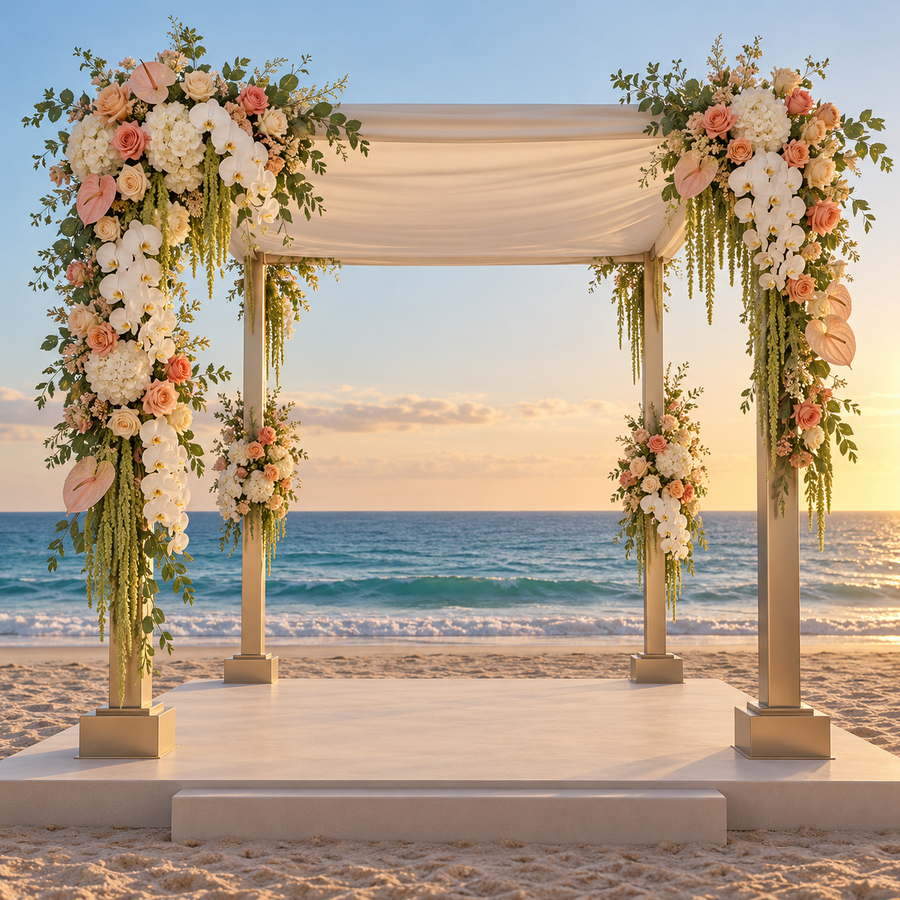 Ocean Silk Chuppah