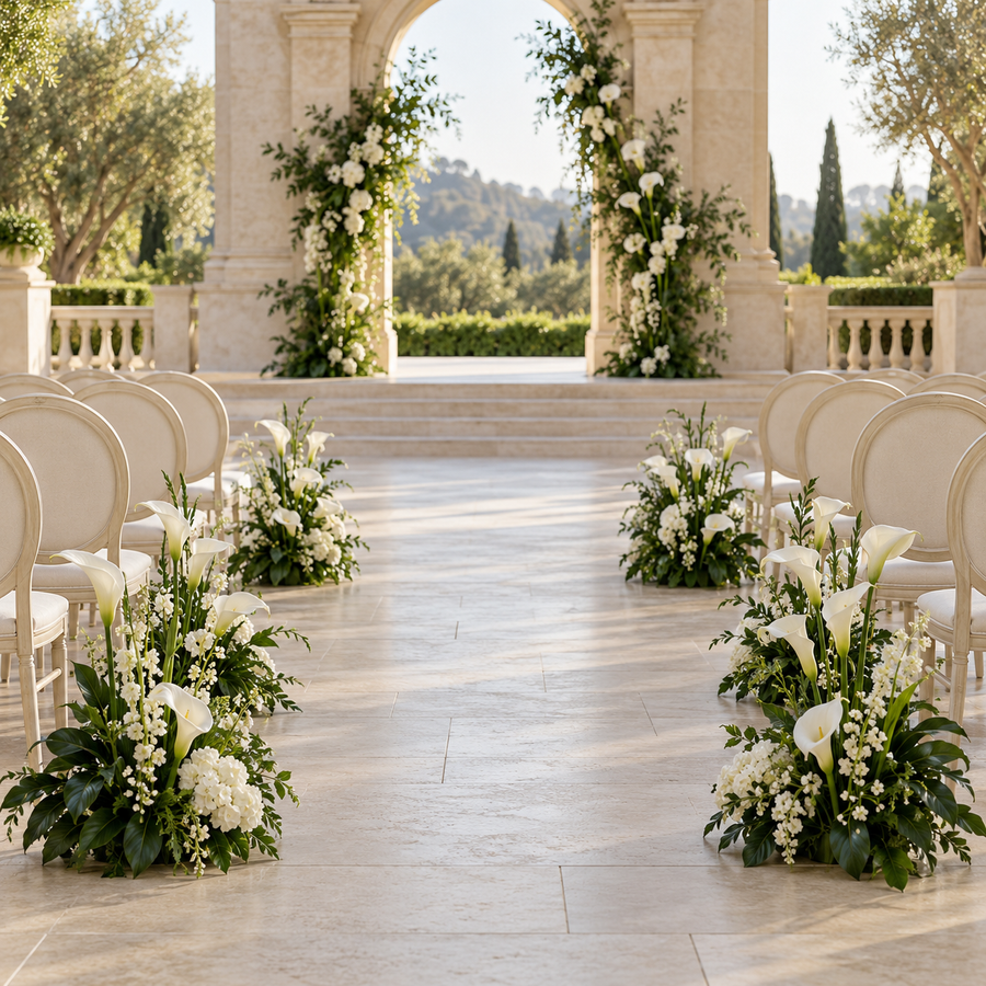 Aisle flowers