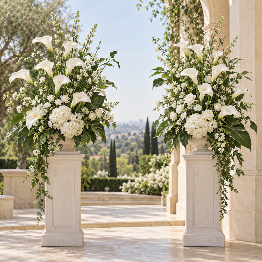 Columns &amp; pedestals