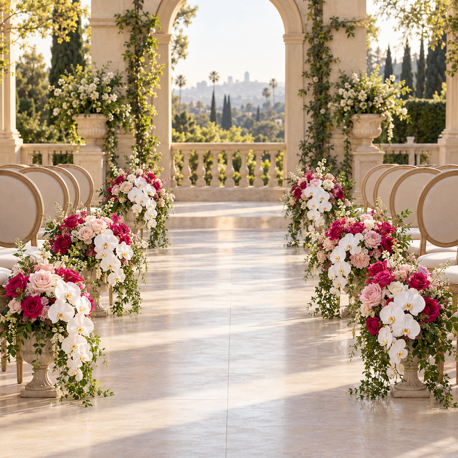 Aisle flowers