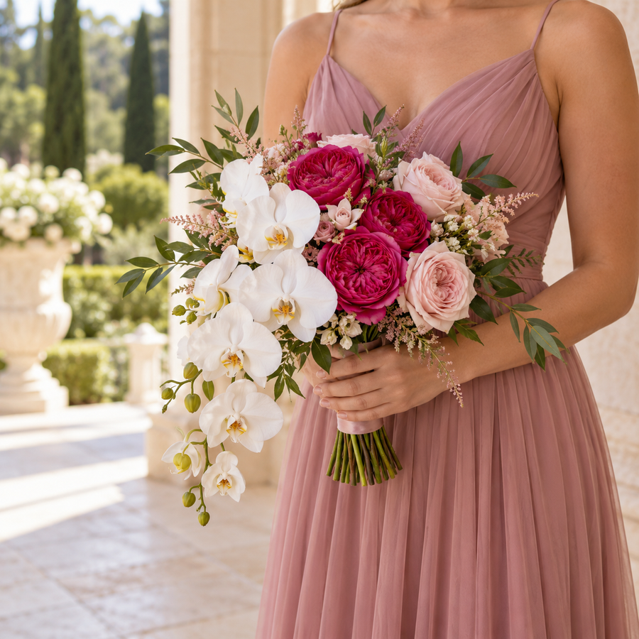 Bridesmaid bouquets
