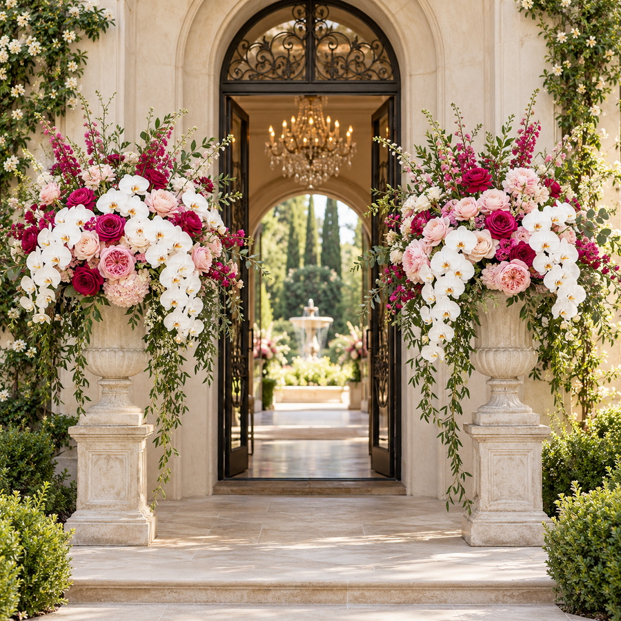 Entrances &amp; statement flowers