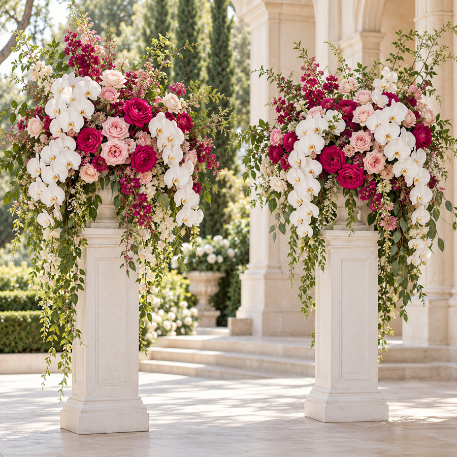 Columns &amp; pedestals