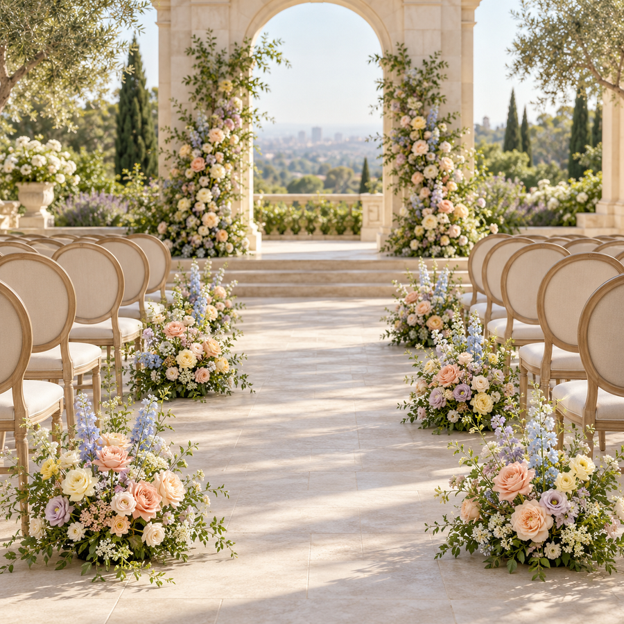Aisle flowers