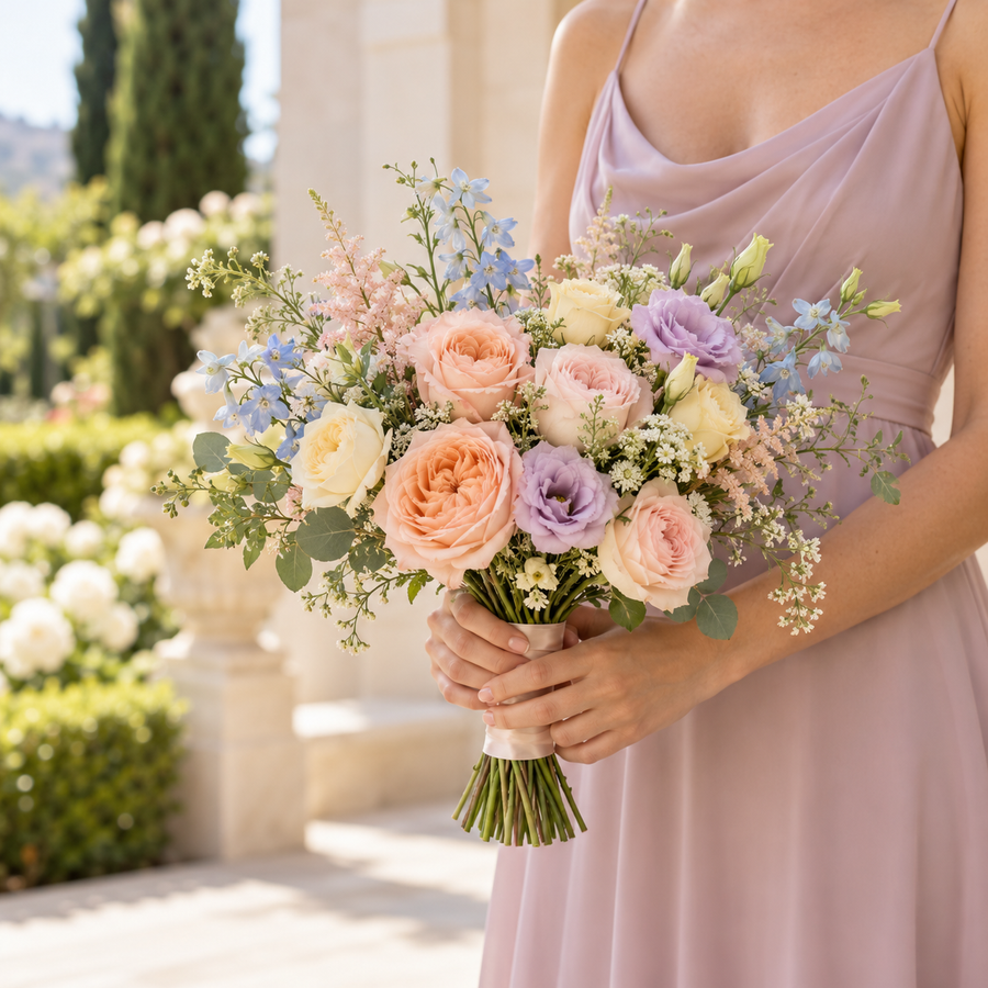 Bridesmaid bouquets