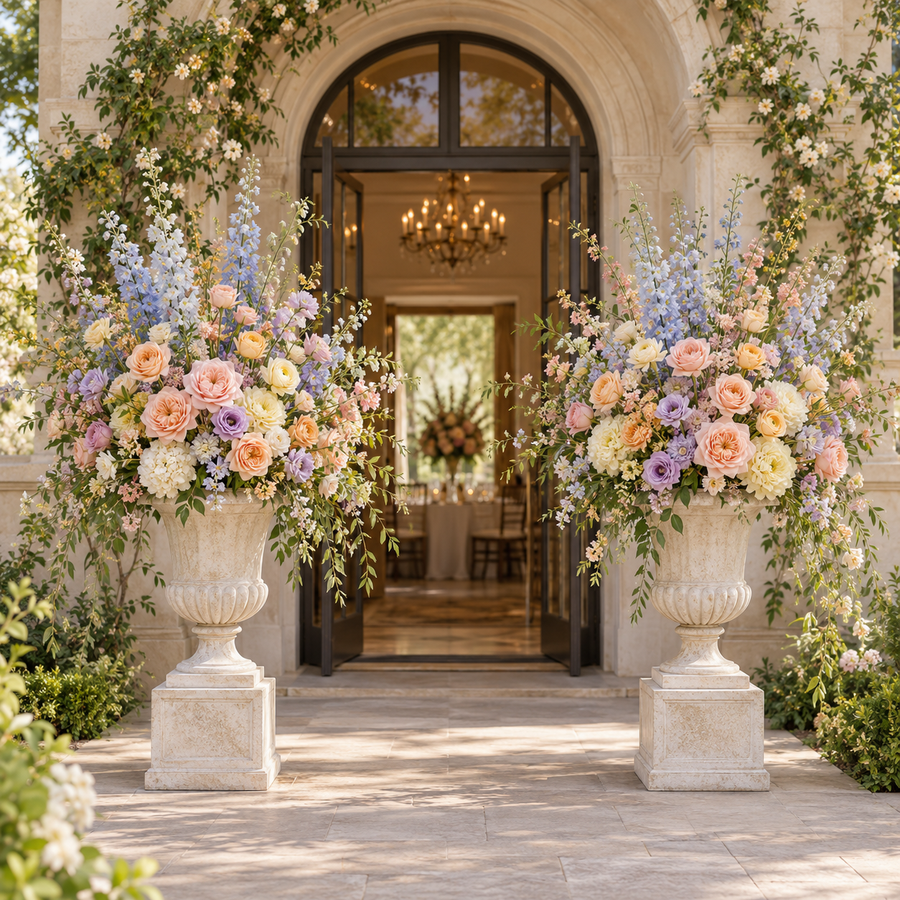Entrances &amp; statement flowers