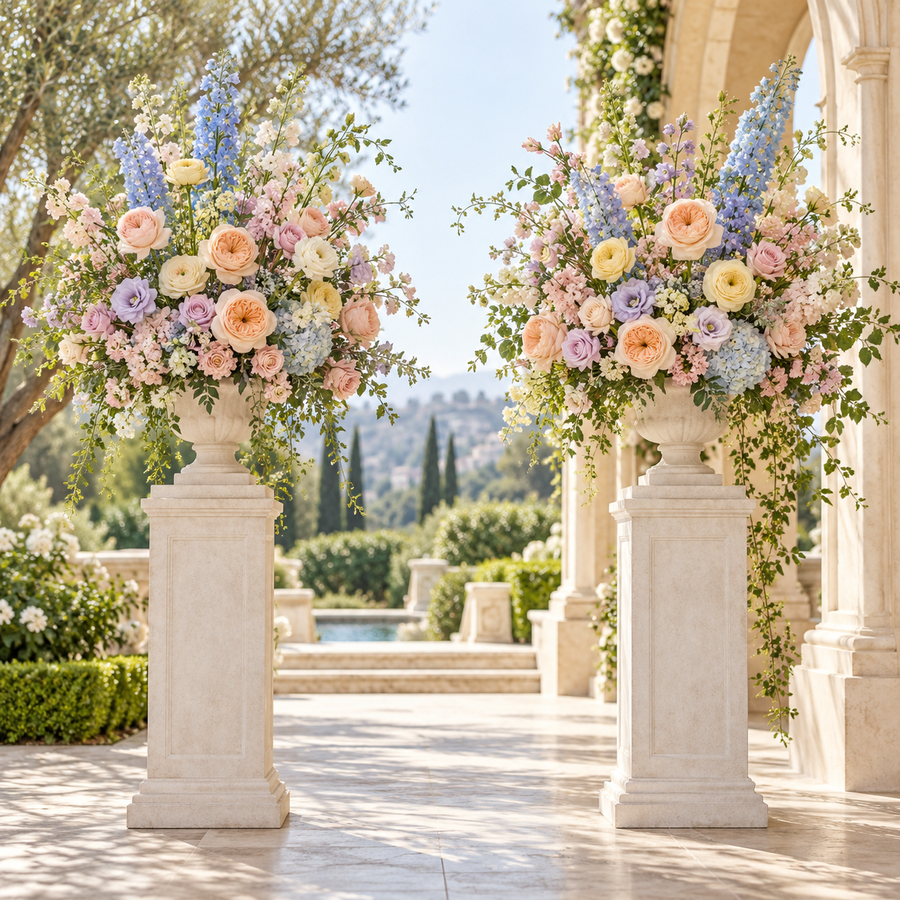 Columns &amp; pedestals